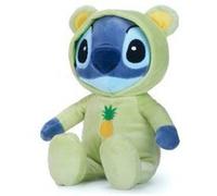Peluche xxl stitch en grenouillere vert 95 cm - pyjama - set grand geant doudou enfant + 1 carte tigre