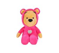 Peluche XXL Winnie L Ourson En Grenouillere Rose 100 Cm - Pyjama - Set Grand Geant Doudou 1m00 Enfant + 1 Carte Tigre