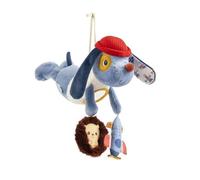 Peluches à fonctions - LILLIPUTIENS - 83590 - Nomade 3-en-1 - Bleu/Gris - 22x24 cm - Dès 3 mois