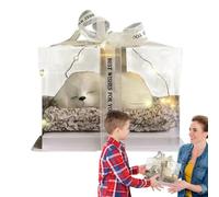 Peluches Animaux | Peluche Chiot Qui Couine Figurine Jouet,Commande Vocale Intelligente Décor Bureau Réaliste pour Filles Garçons