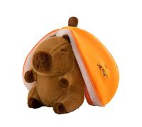 Peluches Animaux, Peluches Animaux | Lapin d’Avocat farci réversible - Oreiller Capybara Orange Lapin Avocat transformateur, Jouets en Peluche, Douce pour