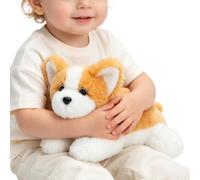 Peluches animaux réalistes Mignon Coussin de Corps Chien Allongé et Très