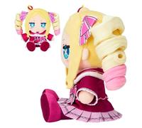 Peluches Anime - Poupee Modele Decoration De Petite Fille Aux Nattes | Figurines Anime 3D aux Grands Yeux - pour Chambre De Bebe Anniversaire Bureau Maison Garcons Fille Chambre A