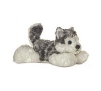 Peluches - AURORA - Cuddle Mini Flopsie - Husky - 20.5 cm - Gris - Mixte