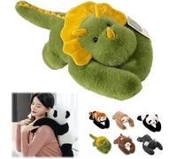 Peluches avec Bras Extra-Longs pour câlins - Panda, Paresseux, Ours Kawaii articulés, Cadeau réconfortant et Relaxant pour Enfants et Adultes Dinosaurio 45CM