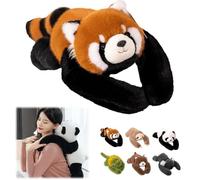 Peluches avec Bras Extra-Longs pour câlins - Panda, Paresseux, Ours Kawaii articulés, Cadeau réconfortant et Relaxant pour Enfants et Adultes Mapache 65CM