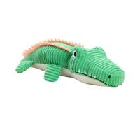 Peluches Chiens Doux interactif dentition toutes tailles chiens agressifs | Crocodile mignon peluche couineur cartoon Petit, moyen, grand, chiots, intérieur, extérieur, anniversaire, maison