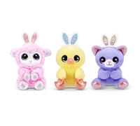 Peluches Coco Cones de Printemps de ZURU Adorable Compagnon niché dans Un cône coloré, idéal à Collectionner et pour Pâques(3 Pack)