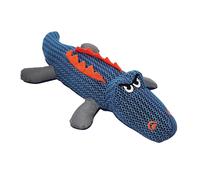 Peluches crocodile en tissu mesh pour chien Nobby Pet Bleu 37 cm