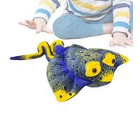 Peluches de jouet de poisson, jouet en peluche de simulation de raie manta | Poupées Manta en peluche douce | Poupées Manta Ray en confortables pour tout-petits, pour la maison, le salon et la