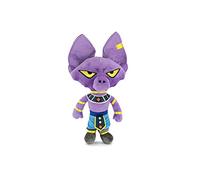 Play by Play Peluche des Personnages de Dragon Ball Super, Goku, Petit, Vegeta, Beerus, Majin Bu - Qualité Super Soft (30-35cm, Beerus)