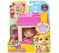 Little Live Pets Mama Surprise Minis Hamster Interactive Plush Rose Enfants