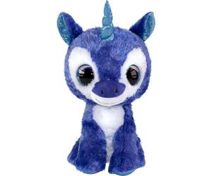 Peluches Lumo Stars Velvet Animaux Bleu, Blanc - Peluches (Animaux Jouets, Bleu, Blanc, Peluche, 3 an (s), Licorne, Garçon / fille)