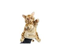 peluches - marionnette chat leopard 35 cm