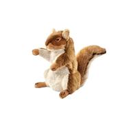 peluches - marionnette ecureuil 28 cm