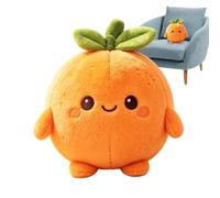 Peluches Nourriture Décoration de Fruit Doux en Forme d'orange de 11,9 cm | Doudou Pour Maison Salon Chambre Lit Canapé Dortoir Anniversaire et Fête