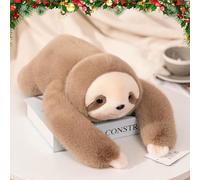 Peluches Pondérées Anti-Anxiété, Jouets en Peluche Paresseux Panda Roux pour Le Sommeil, Coussin Câlin Mignon pour Enfants et Adultes 30cm