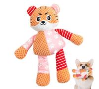 Peluches pour Chiens Interactif, Bruissement, Couinement, Nettoyage Dents,
