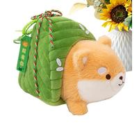 Peluches pour | Peluche Douce Capybara Doudou Émotionnel | Peluche Mignonne en Forme De Zongzi Réaliste pour Bébés Filles Garçons Anniversaire Fête des Bateaux-Dragons Saint-Valentin Cadeau
