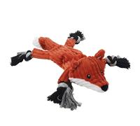 Peluches renard pour chien avec corde Nobby Pet Orange 38 cm