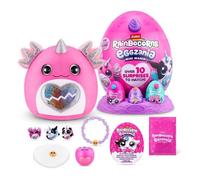 Peluches surprises - ZURU - Eggzania Mini Surprise S1 - 10 surprises - 6 modèles - Moelleuse