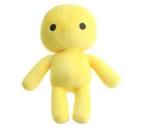 Peluches Wobbly Life, Mignon, Doux et Flexible, poupée en Peluche avec Personnage de Jeu Adorable, Figure Jaune Homme et Pieuvre, Coussin décoratif pour Enfants et Cadeaux d'ambiance