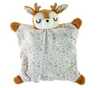 Pelucho - Bouillotte Bébé Faon - Bien-Être, Chaleur et Douceur - Micro-Ondable - Grains de Blé et Fleurs de Lavande - Fabriquée en France