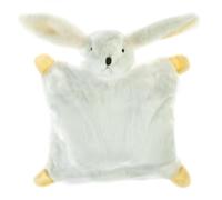 Pelucho - Bouillotte Bébé Lapin - Bien-Être, Chaleur et Douceur - Micro-Ondable - Grains de Blé et Fleurs de Lavande - Fabriquée en France