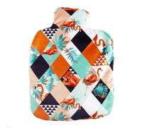 Pelucho - Bouillotte Micro-Ondes - Bien-Être, Chaleur et Douceur - Bouillotte Sèche Micro-Ondable - Grains de Blé et Fleurs de Lavande - Fabriquée en France