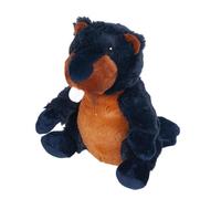 Pelucho - Bouillotte Peluche Castor - Bien-Être, Chaleur et Douceur - Micro-Ondable - Grains de Blé et Fleurs de Lavande - Fabriquée en France