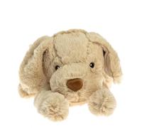 Pelucho - Bouillotte Peluche Chien Labrador - Bien-Être, Chaleur et Douceur - Micro-Ondable - Grains de Blé et Fleurs de Lavande - Fabriquée en France