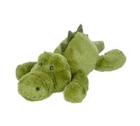 Peluche bouillotte crocodile vert