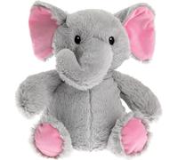 Pelucho Bouillotte Peluche Éléphant Grains De Blé Et Lavande À Chauffer Au Micro-Onde 1 Pièce