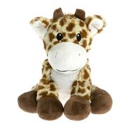 Pelucho - Bouillotte Peluche Girafe - Bien-Être, Chaleur et Douceur - Micro-Ondable - Grains de Blé et Fleurs de Lavande - Fabriquée en France