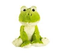 Pelucho - Bouillotte Peluche Grenouille - Bien-Être, Chaleur et Douceur - Micro-Ondable - Grains de Blé et Fleurs de Lavande - Fabriquée en France