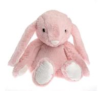 Pelucho - Bouillotte Peluche Lapin Rose - Bien-Être, Chaleur et Douceur - Micro-Ondable - Grains de Blé et Fleurs de Lavande - Fabriquée en France
