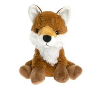 Pelucho - Bouillotte Peluche Renard - Bien-Être, Chaleur et Douceur - Micro-Ondable - Grains de Blé et Fleurs de Lavande - Fabriquée en France