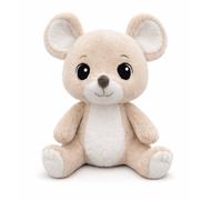 Pelucho - Bouillotte Peluche Souris - Bien-Être, Chaleur et Douceur - Micro-Ondable - Grains de Blé et Fleurs de Lavande - Fabriquée en France