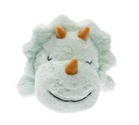 Pelucho - Bouillotte Peluche Triceratops - Bien-Être, Chaleur et Douceur - Micro-Ondable - Grains de Blé et Fleurs de Lavande - Fabriquée en France