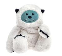 Pelucho - Bouillotte Peluche Yeti - Bien-Être, Chaleur et Douceur - Micro-Ondable - Grains de Blé et Fleurs de Lavande - Fabriquée en France