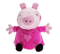Pelucho - Bouillotte Peppa Pig Enfant, Rose - Bien-Être, Chaleur et Douceur - Peluche Micro-Ondable - Grains de Blé et Fleurs de Lavande - Fabriquée en France