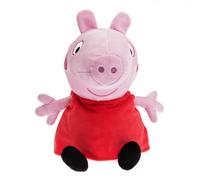Pelucho - Bouillotte Peppa Pig Enfant, Rouge - Bien-Être, Chaleur et Douceur - Peluche Micro-Ondable - Grains de Blé et Fleurs de Lavande - Fabriquée en France