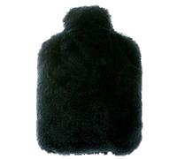 Pelucho - Bouteille Bouillotte micro-ondes Noire - Made in France - Lavande et blé - Chaleur - Bien être - Douceur - bouillotte micro-onde