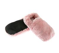 Pelucho - Chaussons Chauffants - Bien-Être, Chaleur et Douceur - Bouillotte Sèche Micro-Ondable - Grains de Blé et Fleurs de Lavande - Fabriqués en France