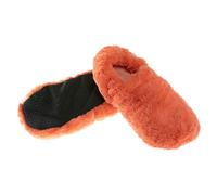 Chaussons chauffants Corail - Made in France Orange