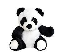 Pelucho - Peluche Bouillotte Déhoussable - Bien-Être, Chaleur et Douceur - Micro-Ondable - Grains de Blé et Fleurs de Lavande - Fabriquée en France - Panda
