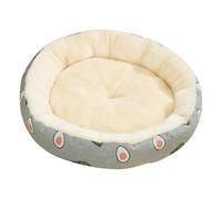 Peluga Dog Dog Lit - Lits de chiot qui réchauffent les lits de chiot en baisse | Coussin rond pour animaux de compagnie, lits de chats intérieurs, de chat lavable en machine,