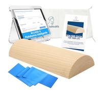 PelviaHealth Tronc proprioceptif plancher pelvien en bois | Kit 6 en 1 + application de routines | Méthode 5P : bande élastique, guide, pads et sac | Hypopressifs, Eutonie et Pilates | Postpartum (pin