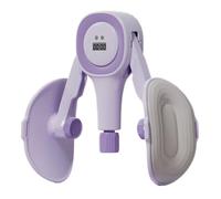 Pelvic Floor Muscle Training Device Thigh Trainer for Women, with Auto-Counting LED Display, Inner Thigh Exercise Workout Equipment, Hip Toner Workout, Strength Training and Postpartum Support