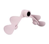 Pelvic Floor Trainer, Inner Thigh Muscle Master, Strengthening Device 14.37x6.69x6.1 Inches for Floor, Leg, Arm, and Hip Workout, Effective Fitness Tool (Green/purple/pink)